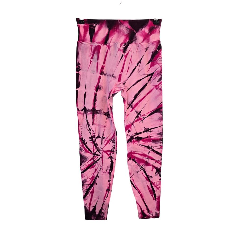 Victoria Secret Pink Active Tie Dye Leggings Size M NWOT